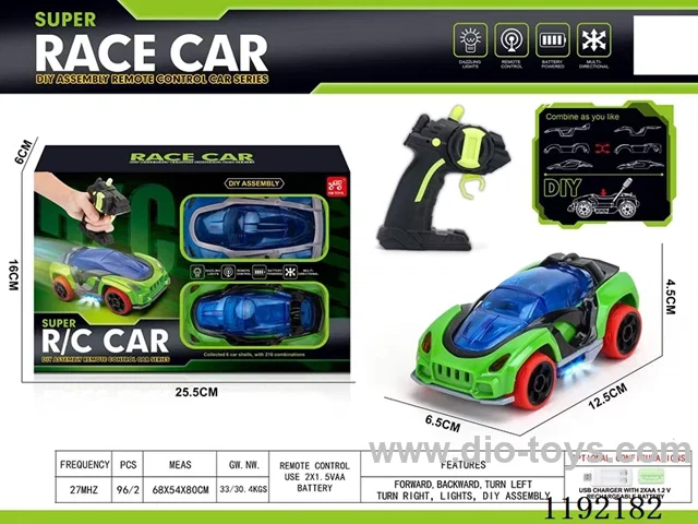 1：32 4ch rc car not included battery