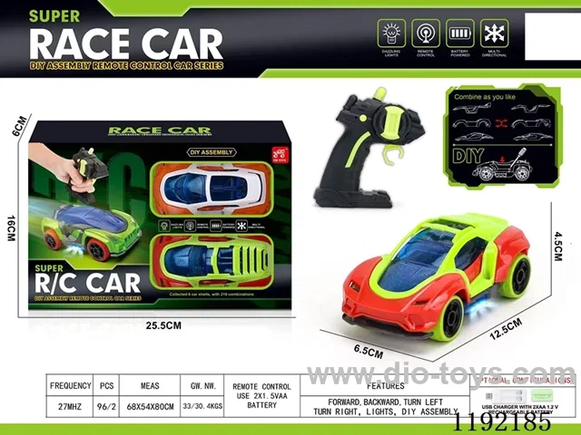 1：32 4ch rc car not included battery