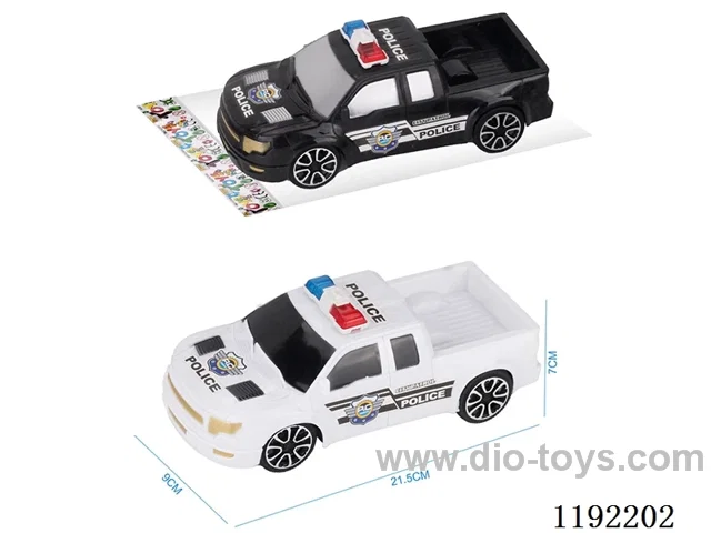 Inertia Pickup Truck Police Car