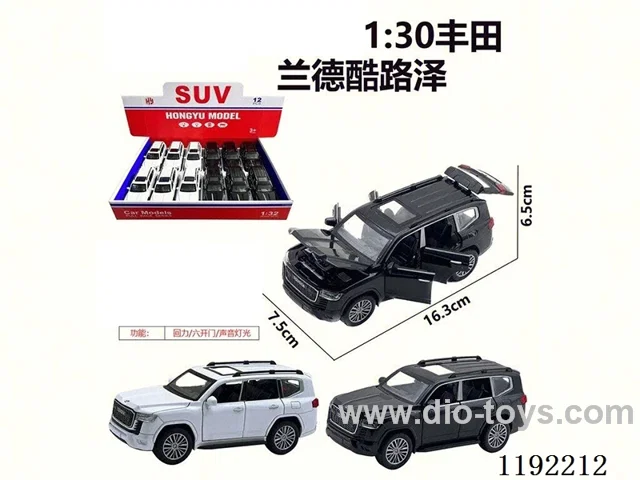 1:30 pull back alloy Toyota Landcruiser