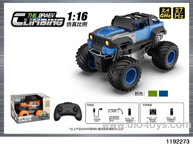 1:16 Sasquatch Climbing Car