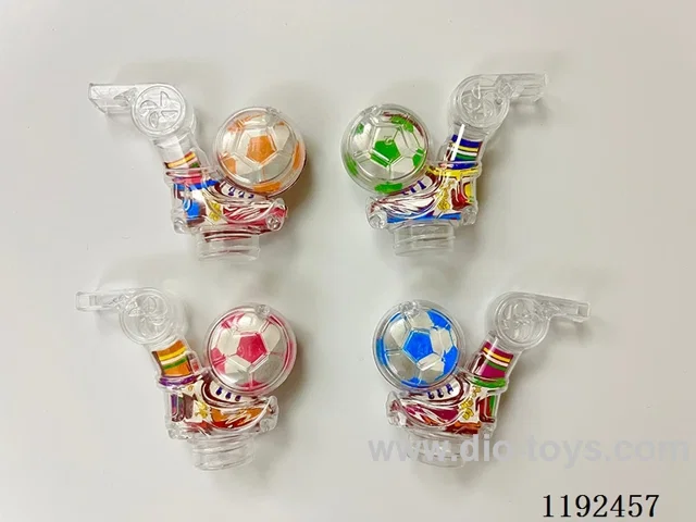 Transparent Football Shoe Whistle