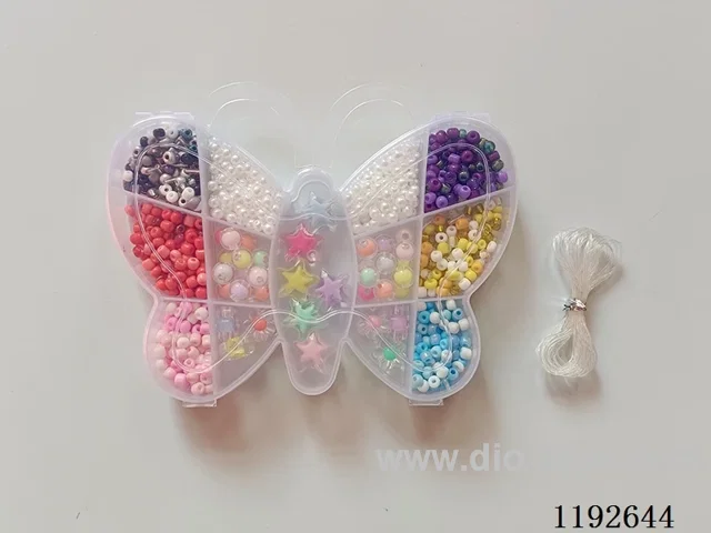 DIY Jewelry Set(4cm bead + pearl + bead-in-bead + thread)
