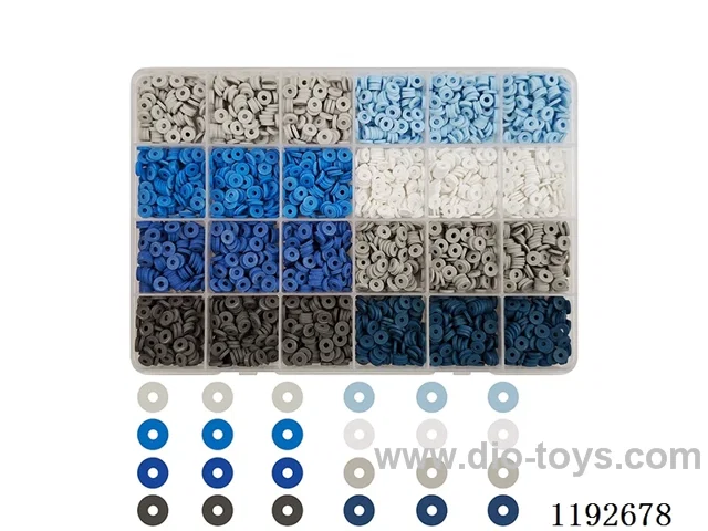 DIY Jewelry Set(Soft ceramic sheet + thread (24pcs))
