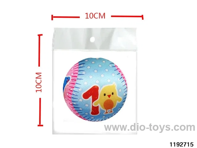 4 inch Colour Printed Fabric Ball