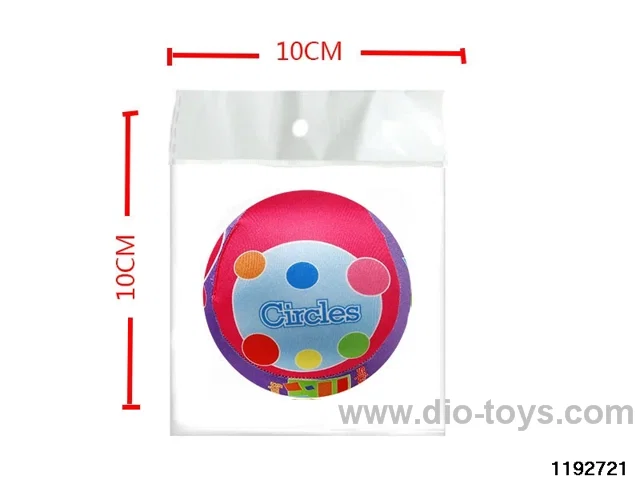 4 inch Colour Printed Fabric Ball