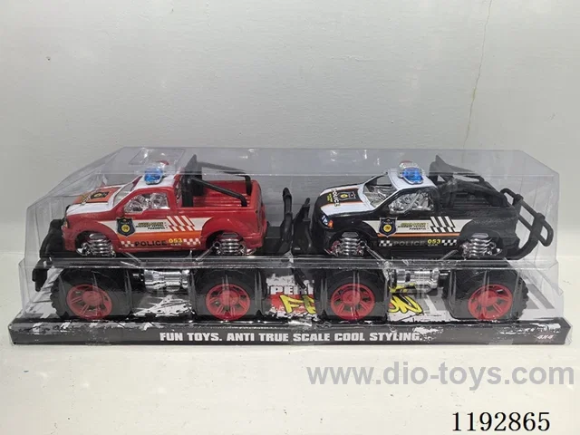 2PCS Police Vehicle - Inertia