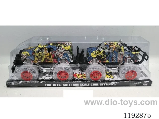 2PCS Doodle Inertia Vehicle