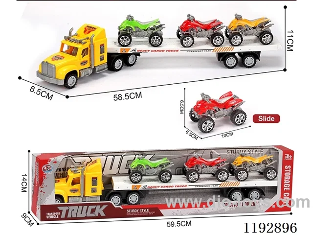 Trailer with 3PCS Beach Motorbike - Inertia