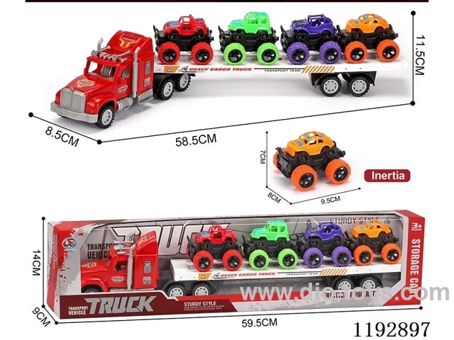 Trailer loading 4PCS Inertia Dirt Bike