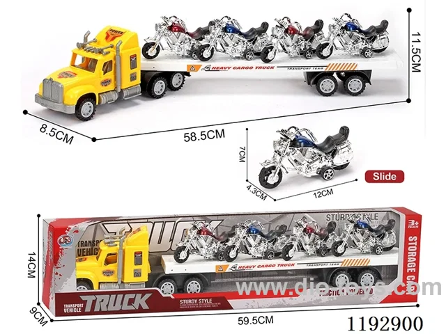 Trailer 4PCS Motorbike-Inertia