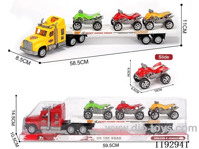 Trailer carrying 3PCS Beach Scooter - Inertia