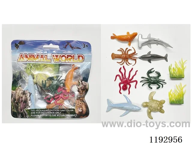 Solid Marine Animal Set