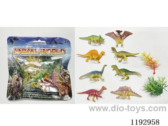 Solid Dinosaur Set