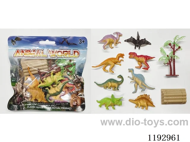 Solid Dinosaur Set