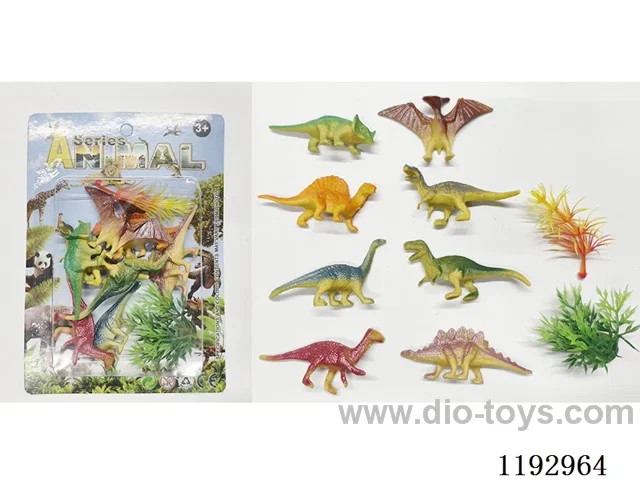 Solid Dinosaur Set