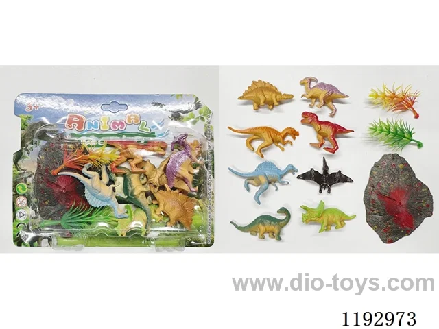 Solid Dinosaur Set