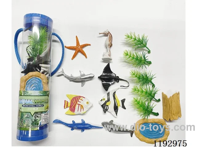 Solid Sea Animals Set