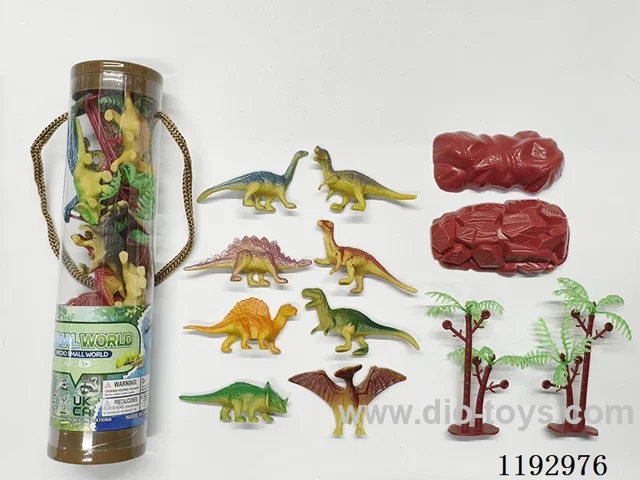 Solid Dinosaur Set