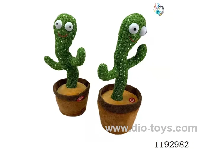 B/O Swinging Light Up Cactus