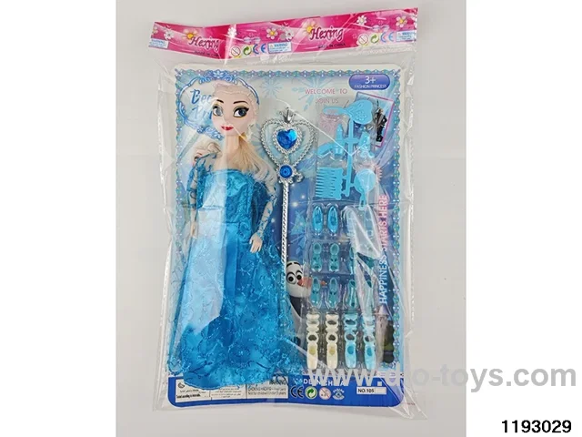 11 inch 9 jointed doll set