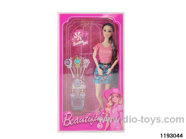 11 inch 11 jointed doll set