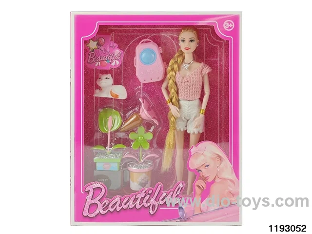 11 inch 9 jointed doll set