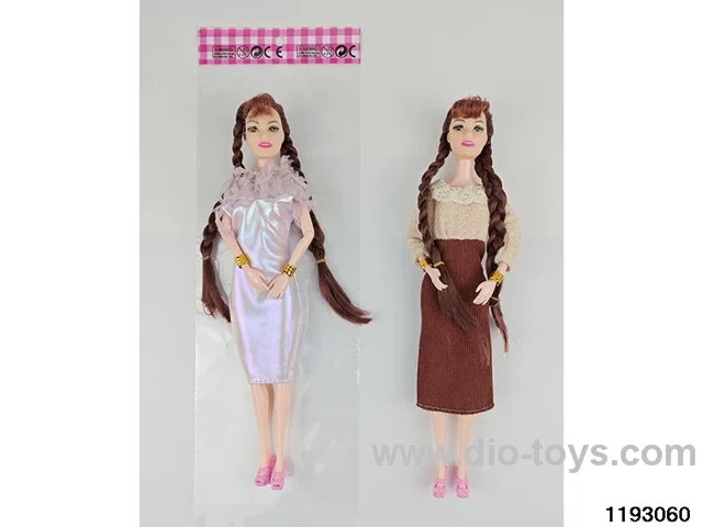11 inch 9 jointed doll set