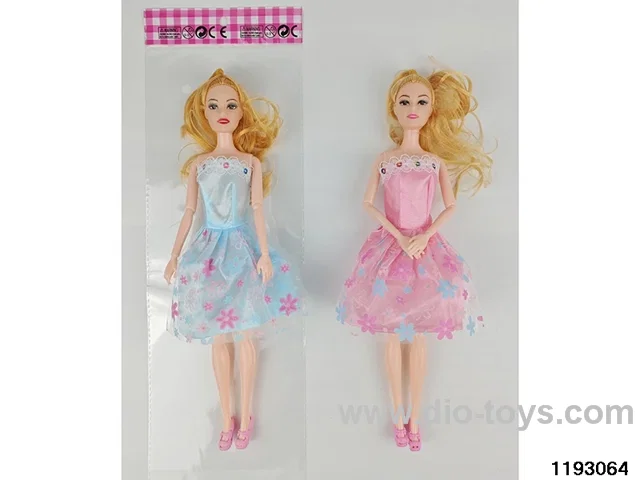 11 inch 9 jointed doll set