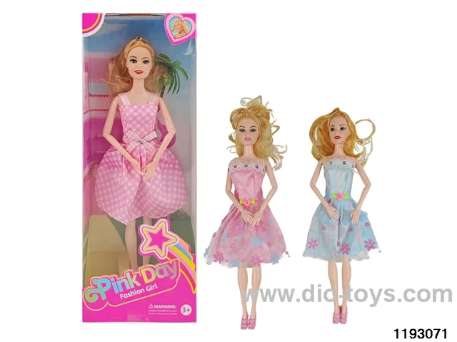 11 inch 9 jointed doll set
