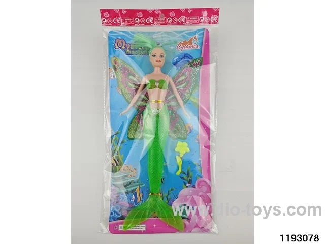 11 inch mermaid with light