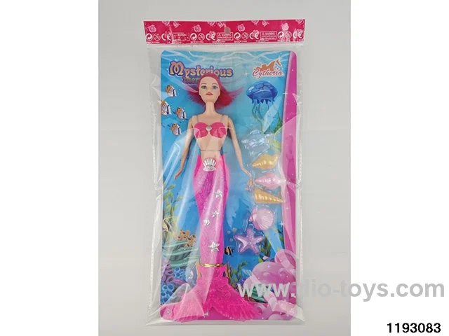 11 inch mermaid with light
