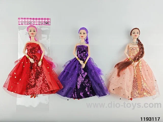 11 inch 9 jointed doll set