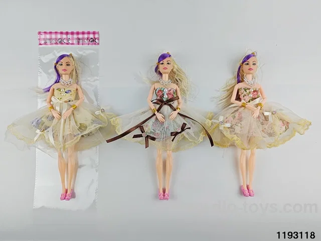 11 inch 9 jointed doll set