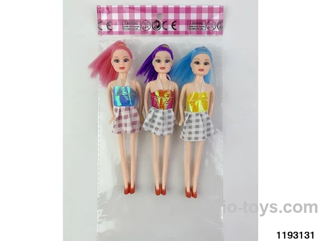 7 inch doll set