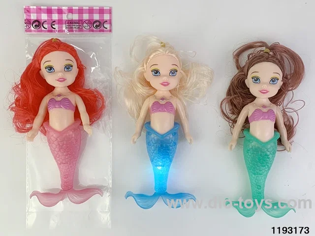 6 inch Mermaid with light
