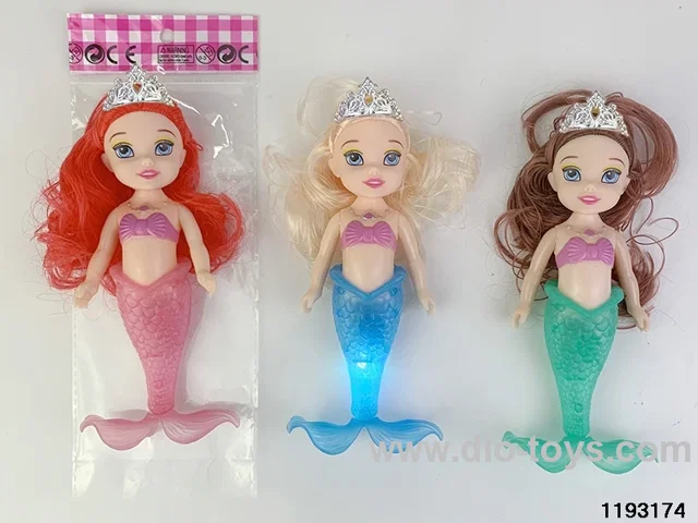 6 inch Mermaid with light
