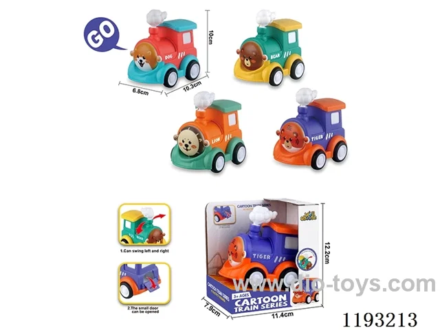 Inertia Rocking Stowaway Train (Candy Canister)