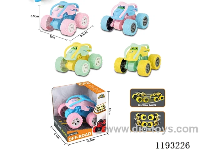 Dual Inertia Swing Stunt Tumbling Big Wheel Buggy