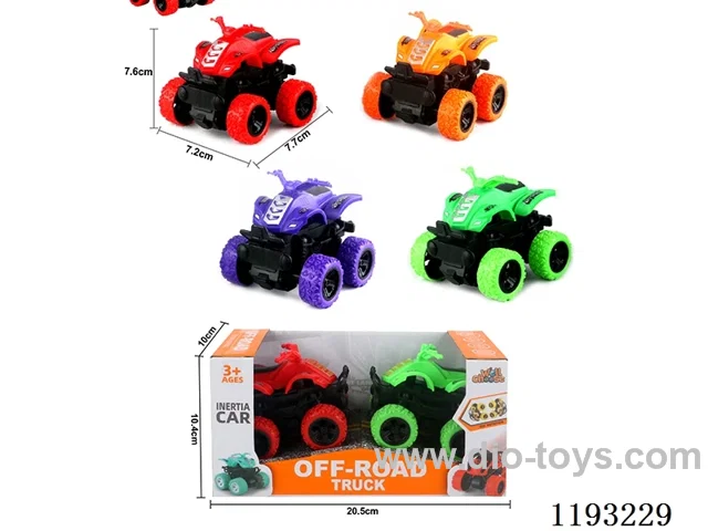 Inertia Stunt Big Wheel Beach Motorbike with Sugar Pipe (2pcs)