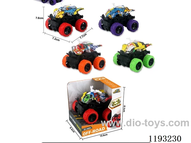Inertia Water Transfer Stunt Big Wheel Beach Motorbike (Sugar Pipe Fitting)