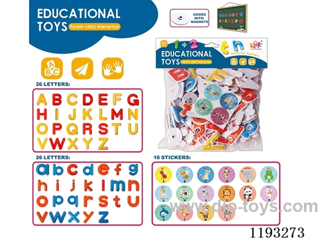 Animal Magnetic Alphabet Stickers
