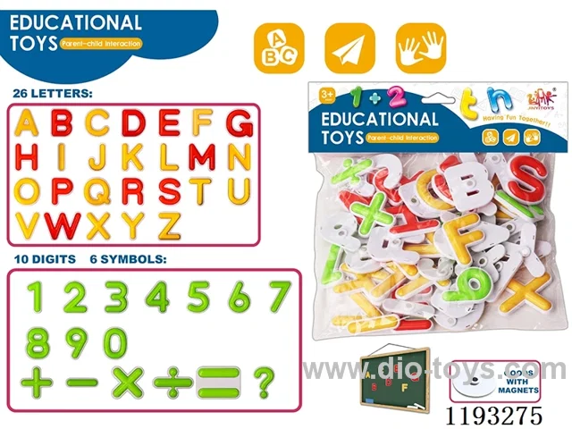 Magnetic Alphabet Stickers