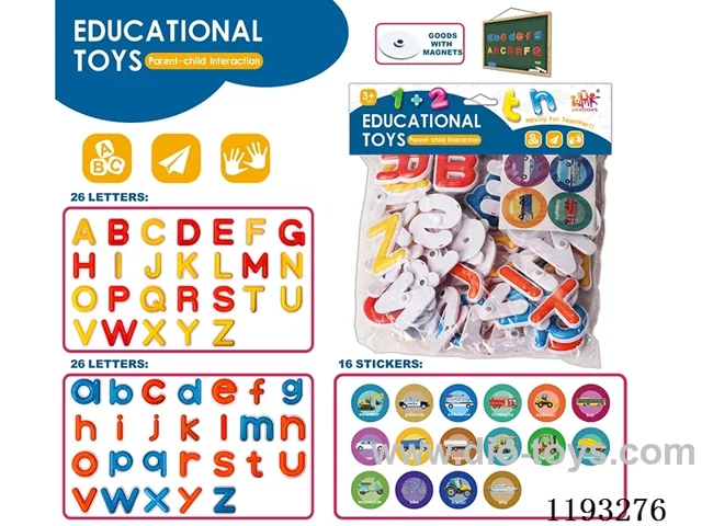 Car Magnetic Alphabet Stickers