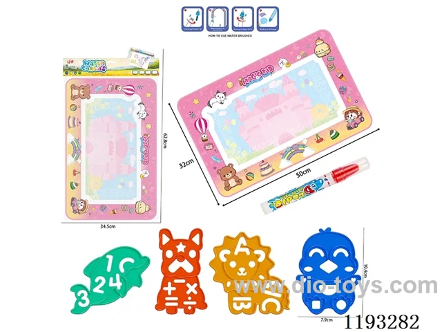 Cartoon Water Canvas