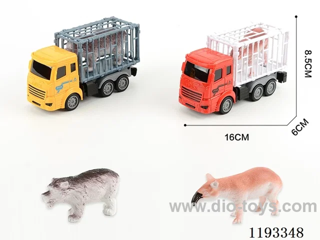 Inertial lorry + animal