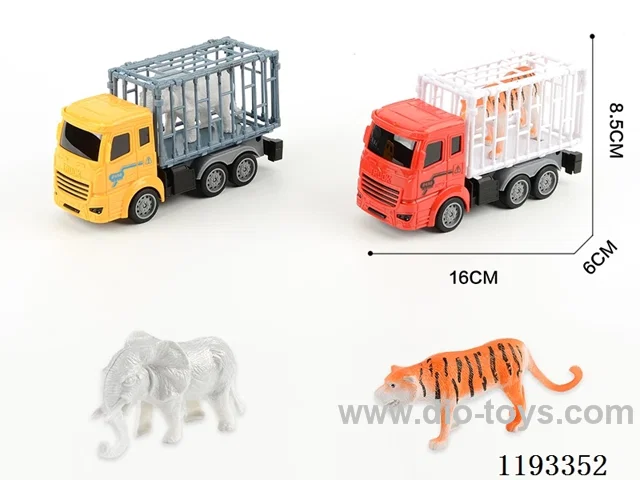 inertia lorry + animal