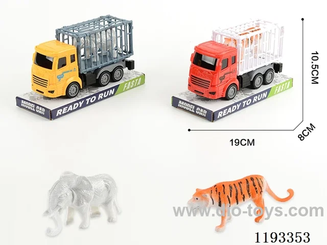 inertia lorry + animal