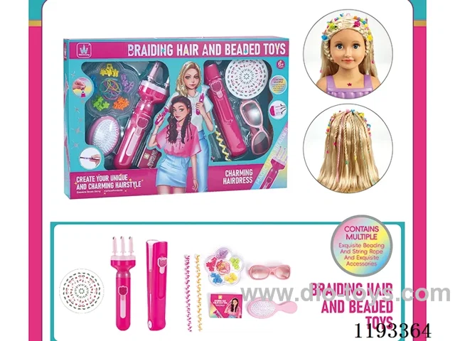 Hairdressing & Weaving Toys - Hair Braiders + Perms