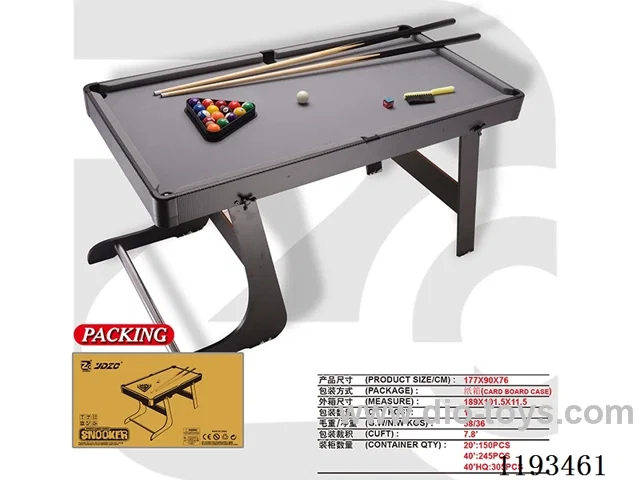 Folding Pool Table
